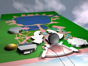 EPCOT Center 3D Render Model - 101401