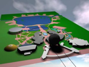 EPCOT Center 3D Render Model - 102801a