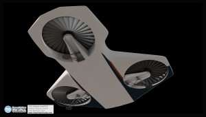 Epcot Horizons Hovercraft / Pegasus Hoverlift Underneath