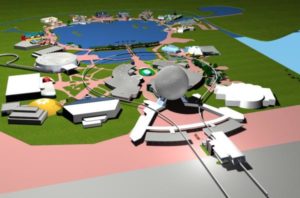 EPCOT Center 3D Render Model - 40102