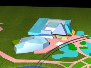 EPCOT Center 3D Render Model - Journey Into Imagination Pavilion 11902a