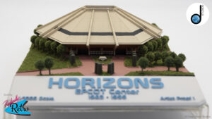 Scale model of the Horizons pavilion from EPCOT Center. Very Limited Edition (LE150) Available to Pre-Order Now.
