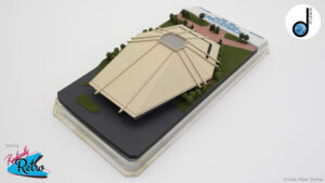 Scale model of the Horizons pavilion from EPCOT Center. Very Limited Edition (LE150) Available to Pre-Order Now.